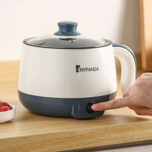 In Stock 1.7L NonStick Electric Cooker <strong>Frying</strong> <strong>Pan</strong> Electric Skillet Intelligent Cooking Soup Pot Preset Timing Cookware Set