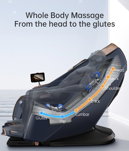 New 2026 Model Dual Core Smart <b>Chair</b> 4D+3D Mechanism Independent Foot Oscillation Professional Installation DE-A80L Plus 1. 24 F - Product Image 4