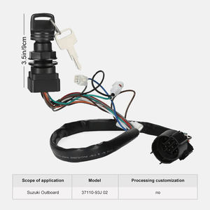 Pièces neuves et d'occasion pour moteur hors-bord <span class=keywords><strong>Suzuki</strong></span>-Interrupteur à clé pour moteurs 2 temps et 4 temps Télécommande pour bateaux - Product Image 4