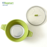 2.5L Multifonctionnel Conception Ustensiles De Cuisine Silicone Pliable En Plein Air Portable Camping Ustensiles De Cuisine Pliant Bouilloire