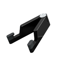 Support de téléphone et tablette pliable en alliage d'aluminium de type V avec logo personnalisé, support de bureau portable réglable pour la maison, le bureau et les voyages