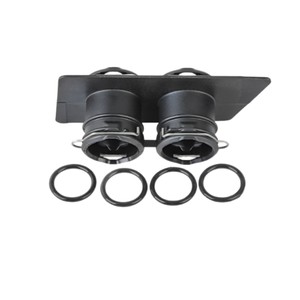 Nouveau kit de réparation de tuyau d'eau de chauffage neutre 97057241501 97057241502 pour connecteur en plastique Porsche avec joints toriques - Product Image 1