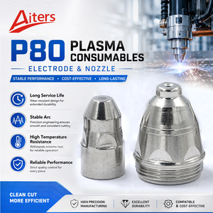 Consumibles: Boquilla y Electrodo para Máquina de Corte por Plasma <span class=keywords><strong>P80</strong></span>, Boquilla y Electrodo <span class=keywords><strong>P80</strong></span> para Soldadura - Product Image 1