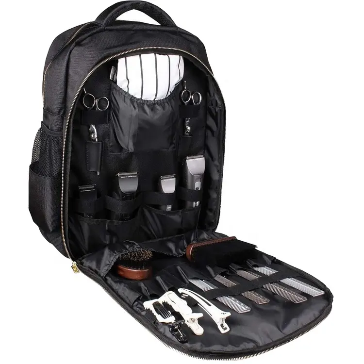 Portable Barber Backpack Makeup Tool Bag Multifunction Travel Backpack Cosmetic Organizer Box Waterproof Storage Bag