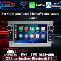 Égaliseur DSP Écran tactile 7 pouces pour Opel Para Astra Meriva Vectra Antara Navigation GPS Prise en charge de Carplay Android Auto Radio