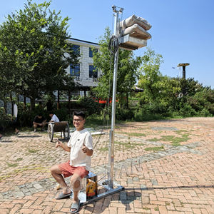 <span class=keywords><strong>Machine</strong></span> d'ascenseur concrète de palan de levage d'autocharge matérielle verticale portative de 4-10M pour la construction - Product Image 3