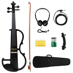 Violon Électronique Étudiant en Tilleul, Finition Artisanale, Vente en Gros, Inclut Câble, Étui, Archet et Cordon de Connexion - Marque OEM - Product Image 6