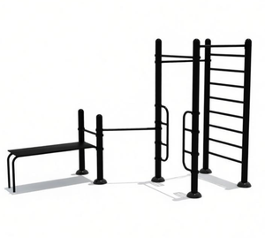 Appareil de <span class=keywords><strong>fitness</strong></span> extérieur en acier inoxydable de haute qualité, écologique, pour utilisation en parc et en communauté, marque Zhenhong, garantie 1 an - Product Image 1