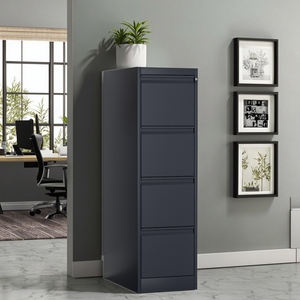 Modern 4-Drawer Vertical Steel <b>File</b> <b>Cabinet</b> High Quality <b>for</b> Office Workshop Direct Factory <b>Sale</b>. <b>for</b> Bedroom Kitchen School Use - Product Image 6