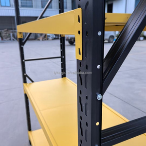 מדפי פלדה ברמה מסחרית, מתכווננים וניתנים להתאמה אישית, לאחסון מאובטח בחנות ובמחסן - Product Image 4