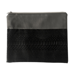 为犹太Isreal定制您的设计希伯来刺绣高丽包金色PU Tefillin包 - Product Image 5