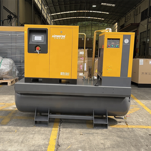 Compresor de Aire de Tornillo de Velocidad Variable de 7.5kw 10hp, Compresor de Aire Industrial Monofásico de 39cfm/120psi/230voltios 460v 415V - Product Image 3