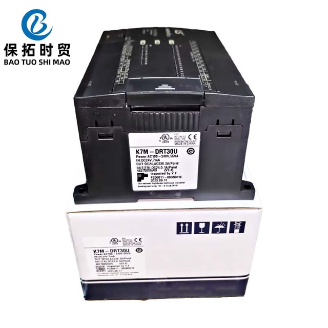 Industrial Automation Programmable Logic Controller K7M-DRT30U Brand New Original Spot Plc Programming Controller