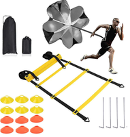 Vente en gros usine : Kit d'entraînement d'agilité pour le football, personnalisable, avec échelle, cônes, obstacles et parachute