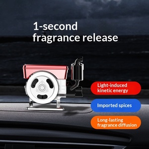 Diffuseur d'air automatique rotatif solaire moderne haut de gamme New Fortune Machine, parfum longue durée, purificateur d'air - Product Image 2