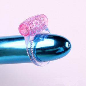 Jouets sexuels pour adultes Anneau vibrant Préservatif Anneau vibrant pour hommes et femmes pour une <span class=keywords><strong>sensation</strong></span> améliorée - Product Image 4