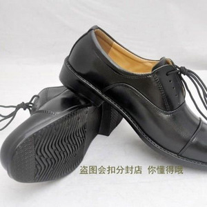 White Leather <b>Dress</b> Shoes <b>Men</b> Formal Wedding Groom Business One Kick Closure Durable Anti Yellowing - Product Image 2
