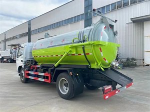 Competitive Price Dongfeng 4X2 8CBM Vacuum Suction Truck for Wastewater Disposal Pipeline Maintenance - Product Image 4