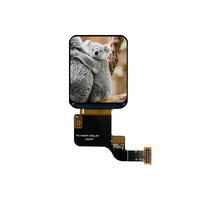 Modul Layar Smart Watch Persegi 1,5 Inci TFT dengan Driver ST7789P3, Layar LCD IPS TFT 240*280 Piksel