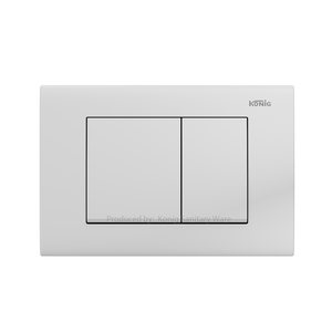 Obtenga lo mejor de ambos mundos con un panel de empuje de doble descarga de plástico ABS para su inodoro de cisterna oculta - Product Image 3
