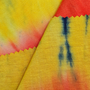 Personnalisé En Gros Absorbant L'humidité Doux 95% Rayonne 5% Spandex Tie Dyed <span class=keywords><strong>Imprimé</strong></span> Rayonne Stretch <span class=keywords><strong>Jersey</strong></span> Femmes Robe <span class=keywords><strong>Tissu</strong></span> - Product Image 4