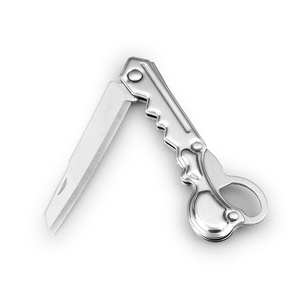 มีดพับอเนกประสงค์ขนาดพกพา EDC ทำจากสแตนเลส คมกริบ เหมาะสำหรับตั้งแคมป์ กิจกรรมกลางแจ้ง เอาตัวรอด งาน DIY คุณภาพ OEM รับประกัน 1 ปี - Product Image 3