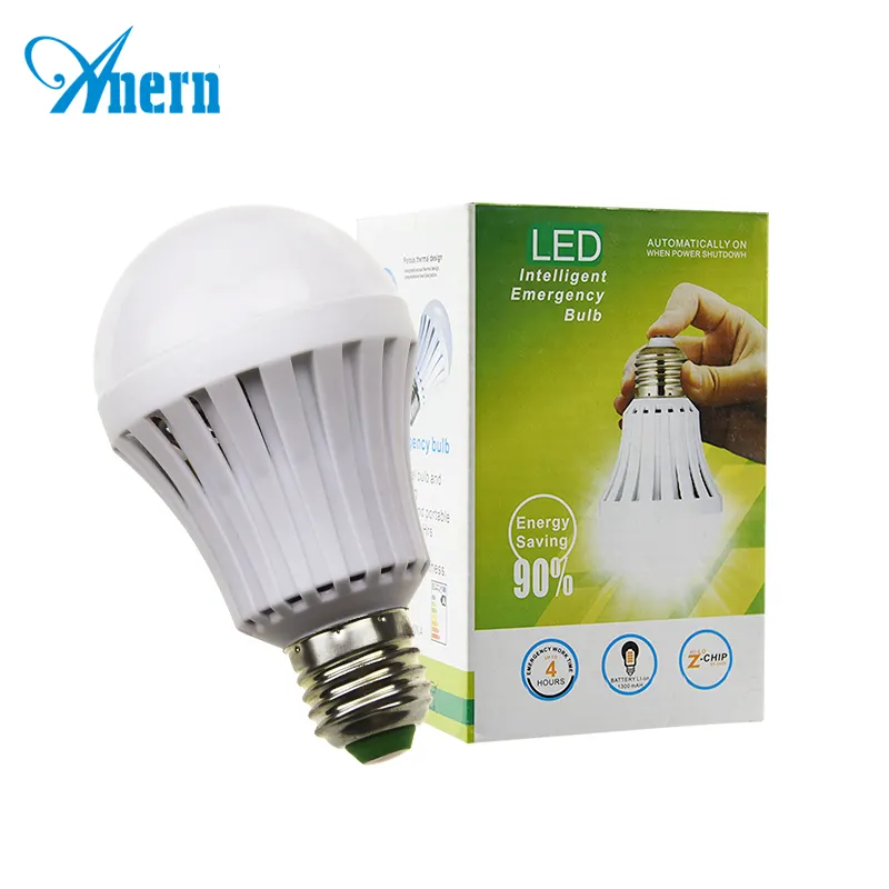 비상 조명용 5W AC DC LED 충전식 전구 e27