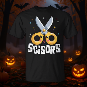 Camiseta familiar para disfraz de Halloween de Scissors Paper Rock - Product Image 3