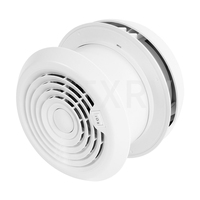 Ventilateur d'extraction d'air rond à tête de champignon, haute qualité, 12V CC, forte puissance, pour toit, usage domestique, prix usine, OEM