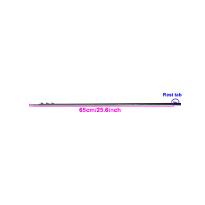Eje de aleta de pesca submarina de 8.5mm con púas, de 100cm a 200cm, de acero inoxidable 17-4, para pesca, tipo Single <span class=keywords><strong>Flopper</strong></span> - Product Image 5