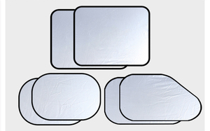 Parasol de coche de verano de alta calidad, parabrisas recubierto de plata, conjunto de bloqueador solar lateral delantero, protector solar para ventana, parasol - Product Image 6