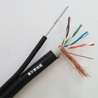Cable de red con alimentación UTP FTP CAT5e Cat6 2C SFTP Cat6 cable