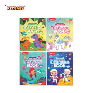 Libro de <span class=keywords><strong>Colorear</strong></span> <span class=keywords><strong>para</strong></span> Niños Mayores de 3 Años Keybaby, Páginas Gruesas, Crayones, Lápices de Agua, Escenas de <span class=keywords><strong>Animales</strong></span>, Unicornios, Libro Creativo de Pintura y Dibujo - Product Image 6