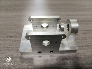 Support de montage de support de cric de châssis en billettes 4130 usiné CNC personnalisé Support <span class=keywords><strong>fixe</strong></span> - Product Image 4