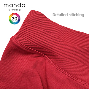 Leggings Sportivi Senza Cuciture a Vita Alta, Morbidi ed Elasticizzati, Effetto Push-Up, Ideali per Corsa, Allenamento, Yoga e <span class=keywords><strong>Sport</strong></span> - Product Image 4