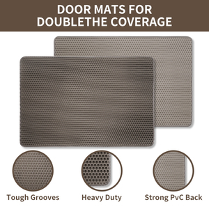 Puerta moderna personalizada antideslizante impreso antideslizante barato pie suave impermeable alfombra de piso para la habitación - Product Image 2