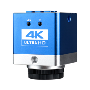 Caméra vidéo de <span class=keywords><strong>microscope</strong></span> HD 4K pour réparation de carte mère de téléphone PCB binoculaire trinoculaire - Product Image 1