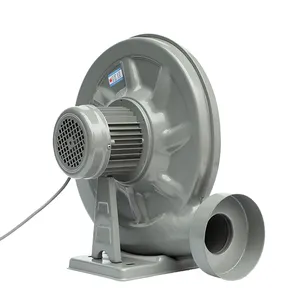 A/C low noise electric industrial big volume suction centrifugal blower exhaust fans for ventilation
