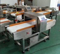 Makanan Deteksi Keamanan Penolakan Sistem Conveyor Belt Metal Detector Mesin