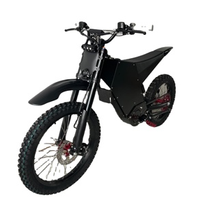 Bicicleta Eléctrica de Montaña 72V 75AH de 16000W en Oferta, Modelo Stealth Bomber con Llantas Gruesas de 21 Pulgadas - Product Image 1