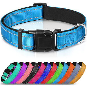 <span class=keywords><strong>Collar</strong></span> de nailon para entrenamiento de perros, <span class=keywords><strong>collar</strong></span> reflectante ajustable duradero con liberación rápida - Product Image 3