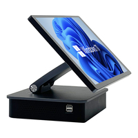 Système de caisse tactile tout-en-un haut de gamme JesenPOS Direct Dactory Wholesale 15,6 pouces