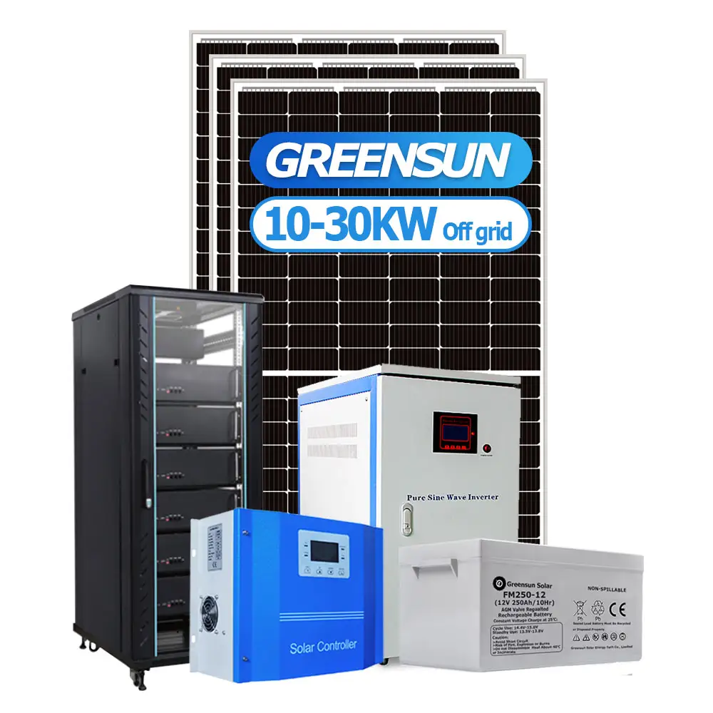 Kit casa pannello solare 240v pannelli solari elettricità sistema pannello solare completo Off Grid sistema di energia solare 20kw