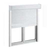 YIDA Aluminium Monobloc Fenêtre et Volet Roulant Swing Aluminium Acier Inoxydable Horizontal Moderne Aluminium Portes Françaises Hôtel