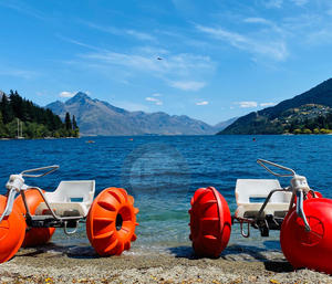 จักรยานสามล้อลอยน้ำสำหรับออกทะเลมหาสมุทรเล่นน้ำเกมกีฬา - Product Image 6