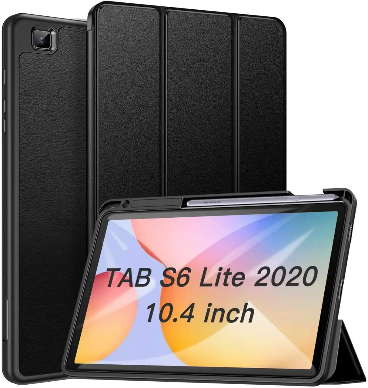 SM-P610/P615 Casing Tablet Lipat Tiga untuk Samsung Galaxy Tab S6 Lite 10.4