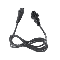 Câble d'alimentation C5 vers C14 pour ordinateur portable et appareils électroniques, cordon d'alimentation CA pour appareils informatiques