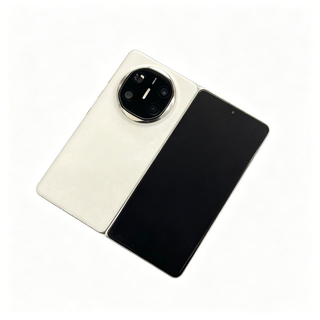 Mate X6 Dual-Satellite Phone, Large Foldable Nebula White 12GB+512GB, Excellent Condition Affordable Price