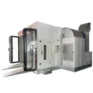 Cabine <span class=keywords><strong>de</strong></span> <span class=keywords><strong>peinture</strong></span> <span class=keywords><strong>automobile</strong></span> <span class=keywords><strong>de</strong></span> luxe BOSCAR à chauffage diesel, avec brûleur RIELLO importé d'Italie, haute qualité - Product Image 5