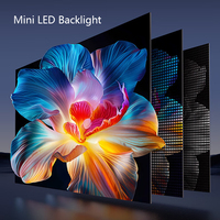 Televisor Inteligente 4K UHD de 100 Pulgadas, Android 15, QLED, Sin Marco, Control por Voz, HDR 10, Miracast, Pantalla para Reuniones, Uso en Hoteles y Hogares